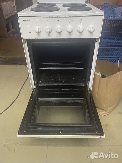 Плита электрическая бу с духовкой hansa
