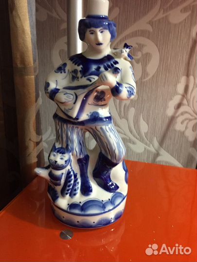 Штоф для водки (Гжель)