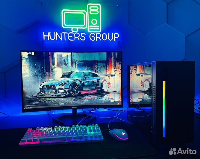 Игровой Компьютер Intel i3 7100/Gtx 1660 Super/Ssd