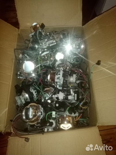 Линзы от киа сид JB ксенон с проводкой