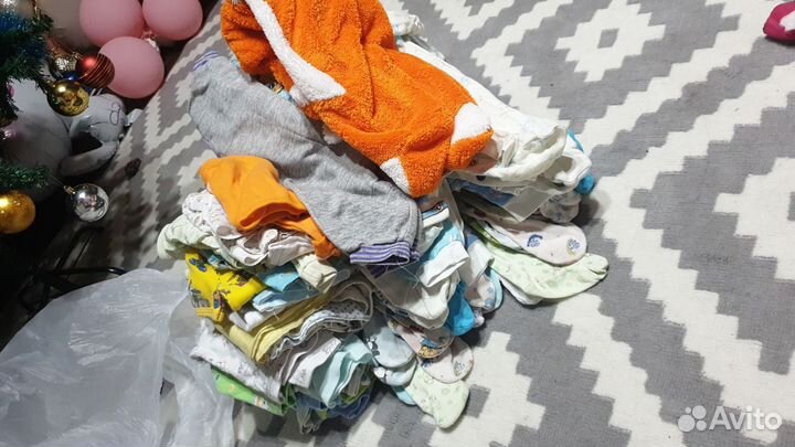 Детские вещи пакетом на мальчика от 0 до 1 года