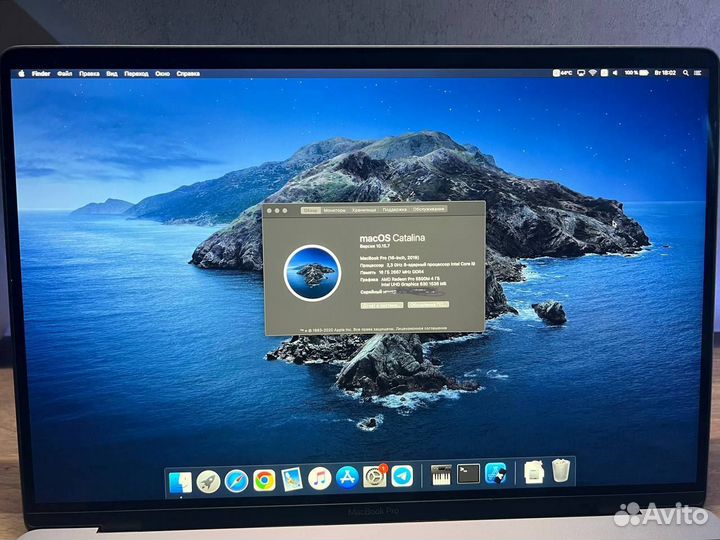 Macbook pro 16 2019 i9 16gb 1tb