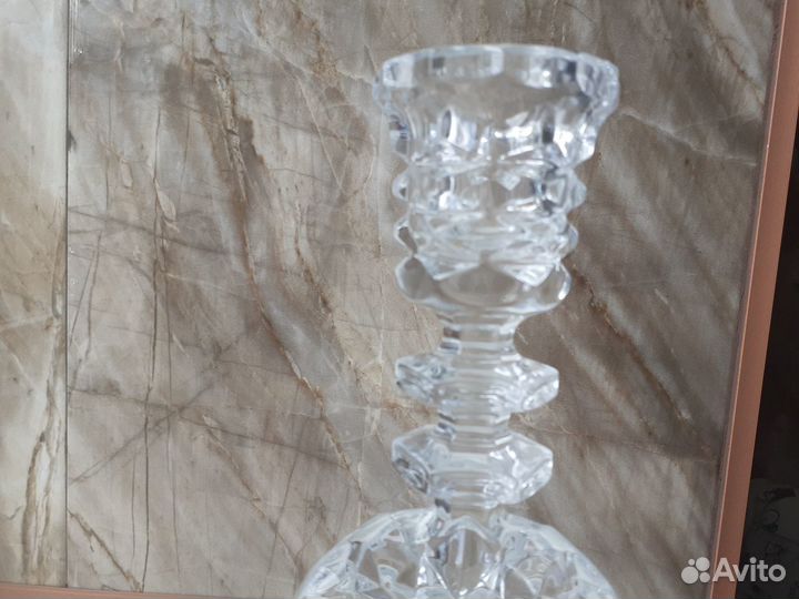 Подсвечник хрустальный