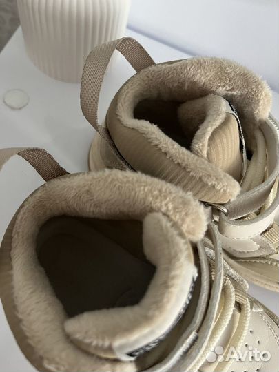 Ботинки утепленные демисезон 22