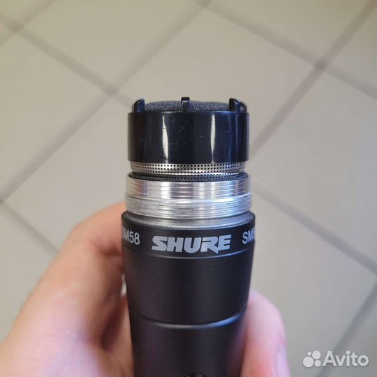 Shure SM58 с выключателем