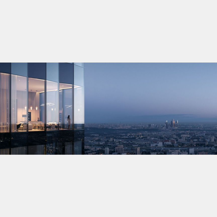 2-к. квартира, 59,8 м², 35/49 эт.