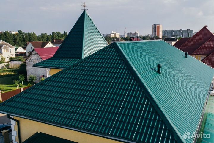 Кровля Металлочерепица Профнастил