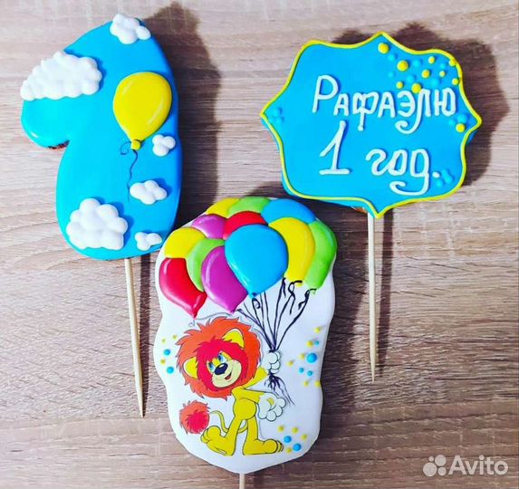 Пряники на торт, топперы, леденцы, безе