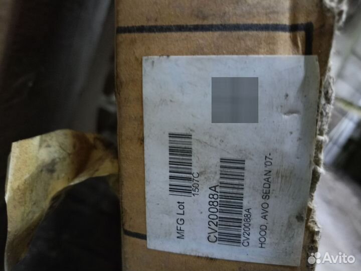 Капот chevrolet aveo t250