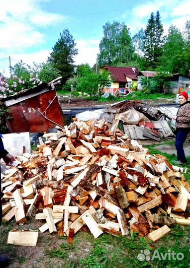 Дрова Береза с доставкой в Выборге