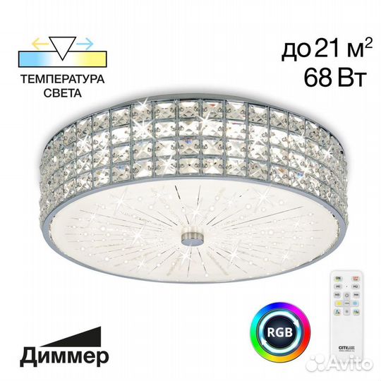 Потолочные и настенные LED светильники