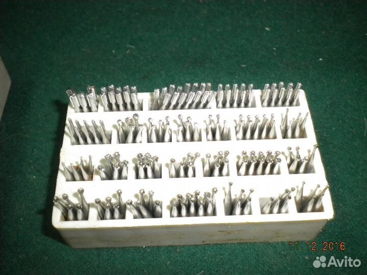 Набор боров для гравировки. СССР 175шт