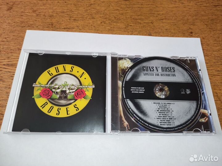 Guns n roses appetite for destruction EU