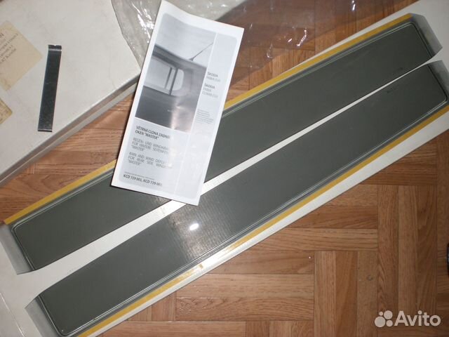 Дефлекторы задних окон Skoda Fabia(5J)