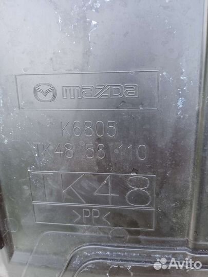 Защита двигателя mazda сх-5пластик