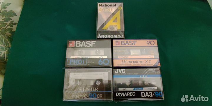 Кассеты Sharp.Sony.Citizen.Kenwood.Denon.Metall