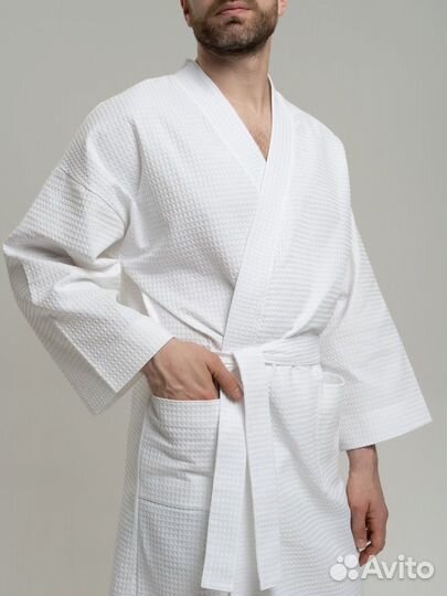 Халат банный вафельный Артикул 1635 - 1632