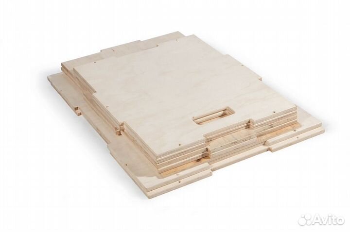 Тумба для прыжков 75-60-50 см (фанера) stecter