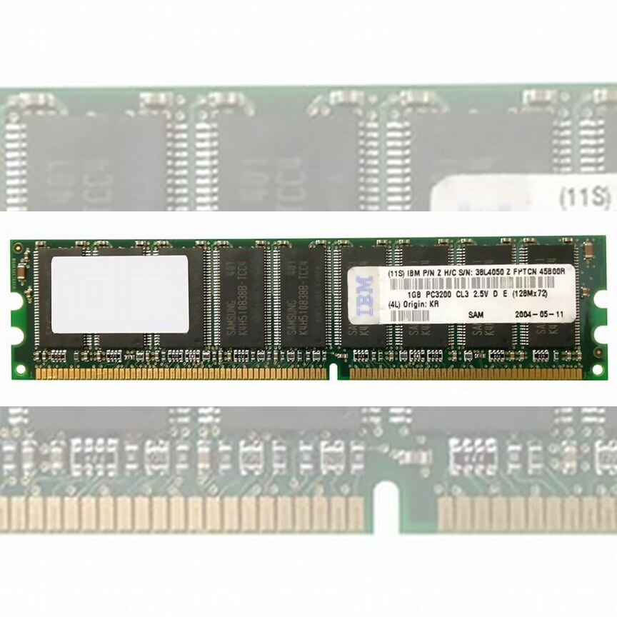 [38L4050] Оперативная Память Ibm Ddr 1024mb 38l4050