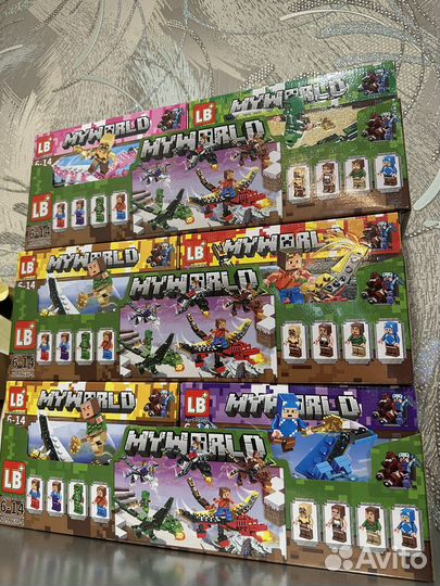 Lego майнкрафт