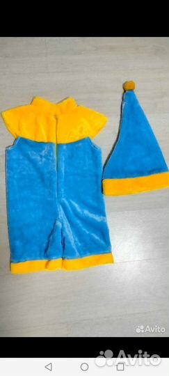 Новогодний костюм гномик