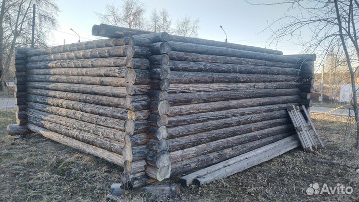 Сруб из бревна