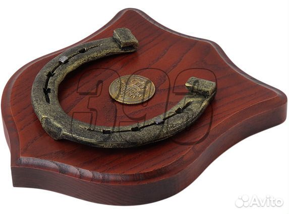 Подкова со Счастливой монетой (цвет медаль (43754)