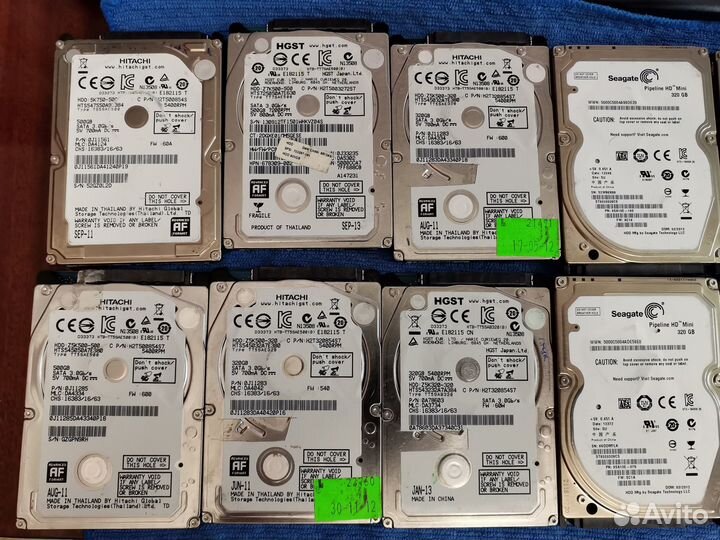 Hdd 2.5 - 320gb-500gb hitachi и тд