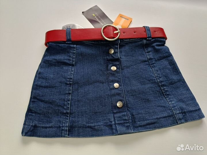 Джинсовая юбка на девочку 98 104 Sеrgеnt Маjоr