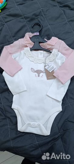 Боди новые 2шт. Mothercare