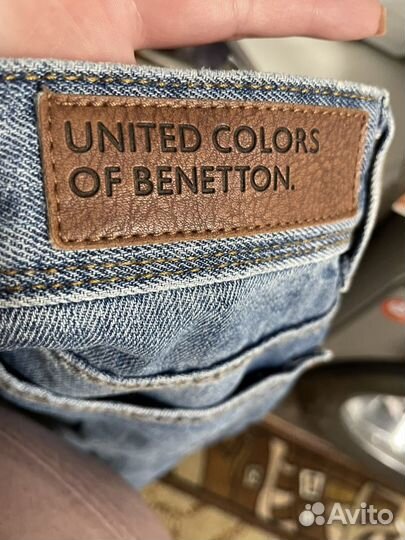 Джинсы мужские benetton