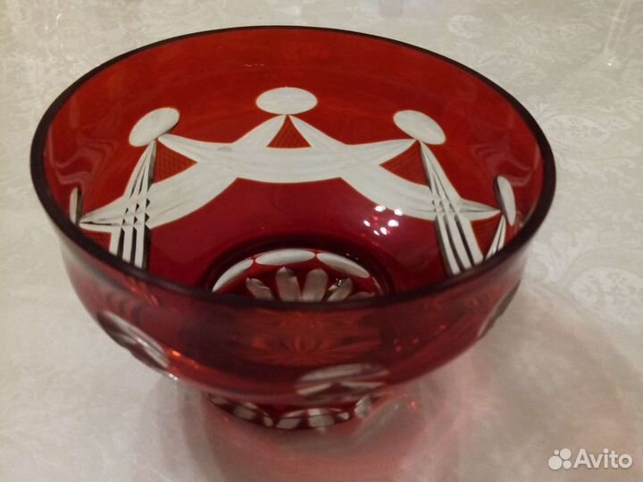 Посуда цветное стекло