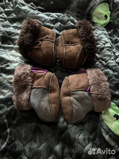 Пинетки из овчины