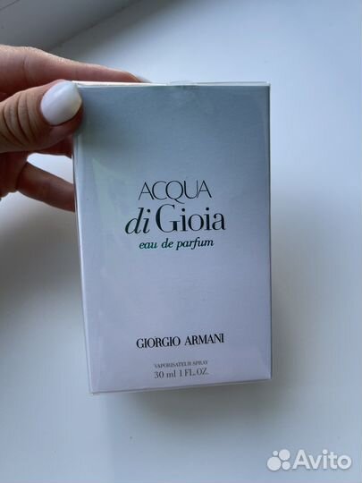 Парфюм Acqua di Gioia Giorgio Armani