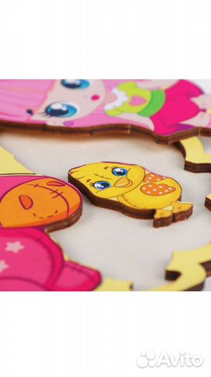 Головоломка деревянная с 2 лет