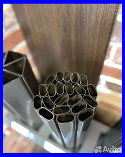 Плоскоовальная труба