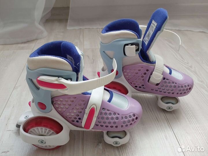 Роликовые коньки детские раздвижные