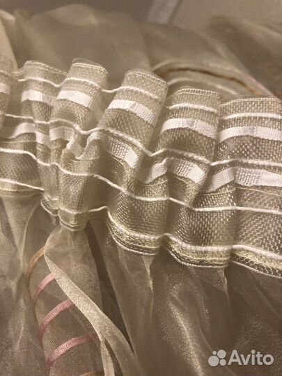 Тюль и шторы готовые, размер 4,35*2,48 (ш*в)