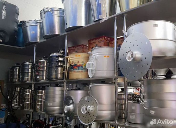 Мантоварка алюминиевая