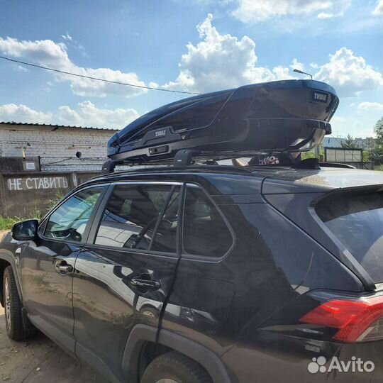 Бокс на крышу для Rav 4 2019