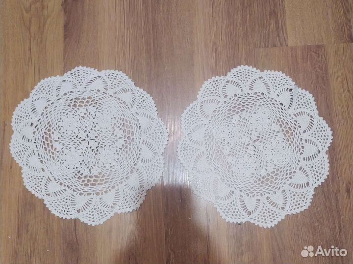 Салфетки вязаные крючком