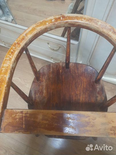 Деревянный детский стул СССР