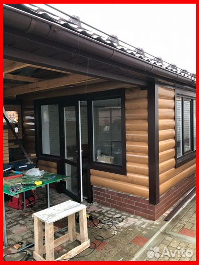 Металлический сайдинг отделка