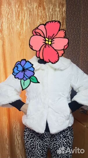 Полушубок свадебный