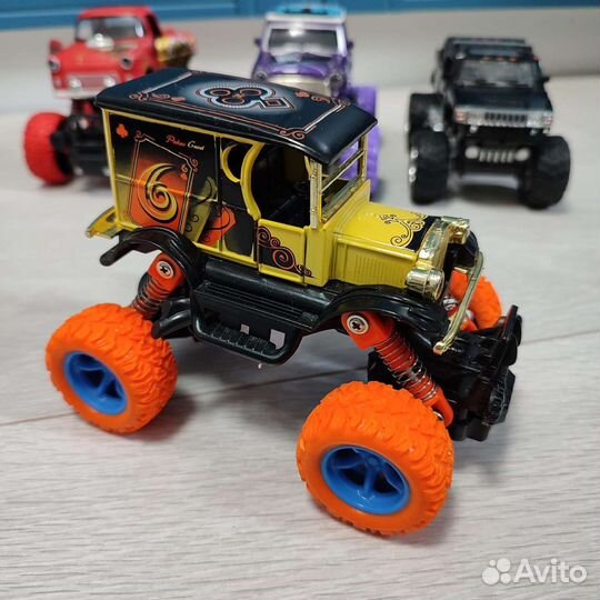Машинки джипы, монстр траки
