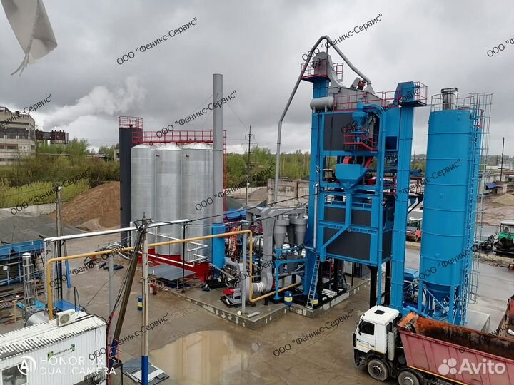 Асфальтобетонный завод серии рт-80 (80 т/ч)