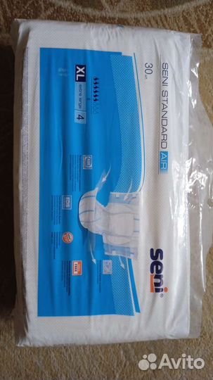 Памперсы для взрослых 4 размер xl