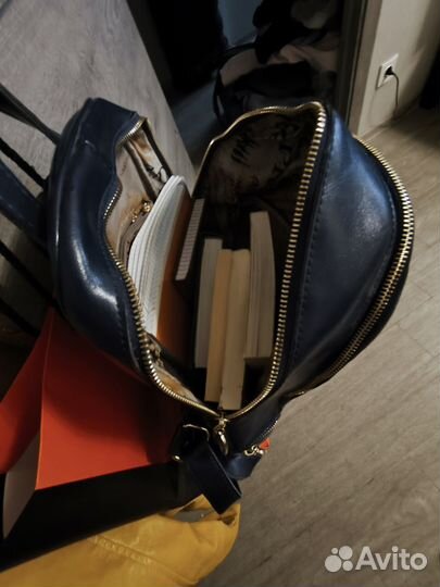 Рюкзак женский натуральная кожа италия