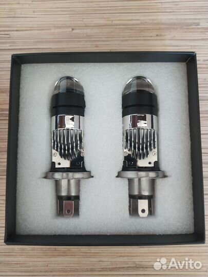 Светодиодные лампы H4 LED mini линзы