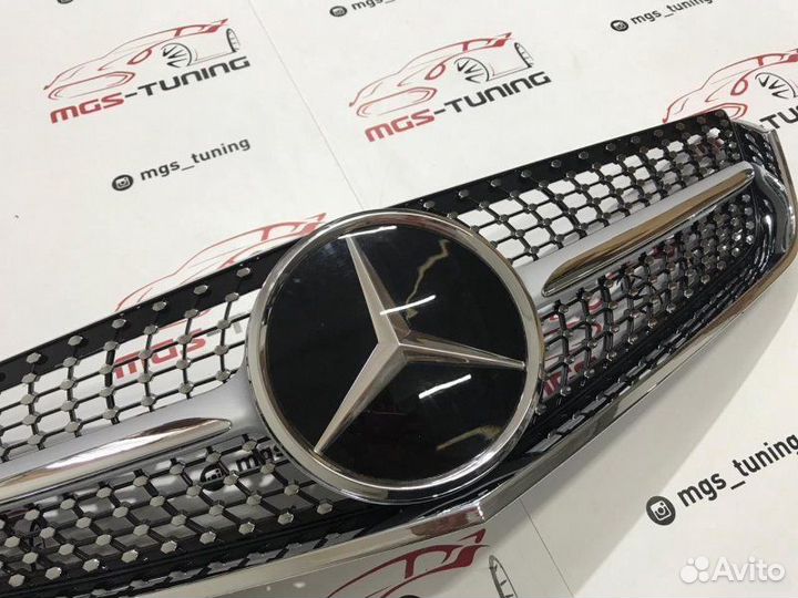 Решетка e coupe с207 Diamond Silver дистроник